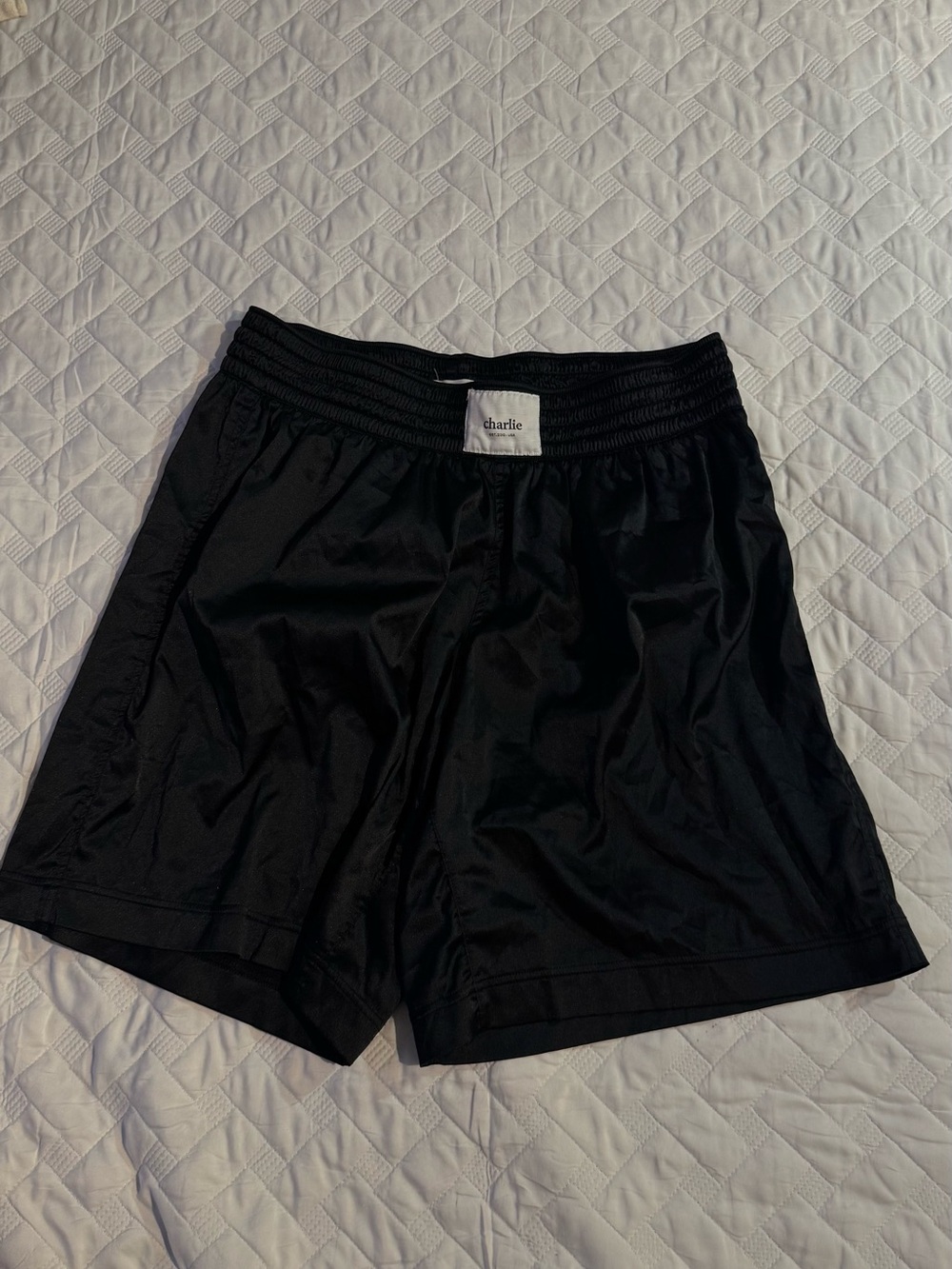 Charlie Men's Black Athletic Shorts